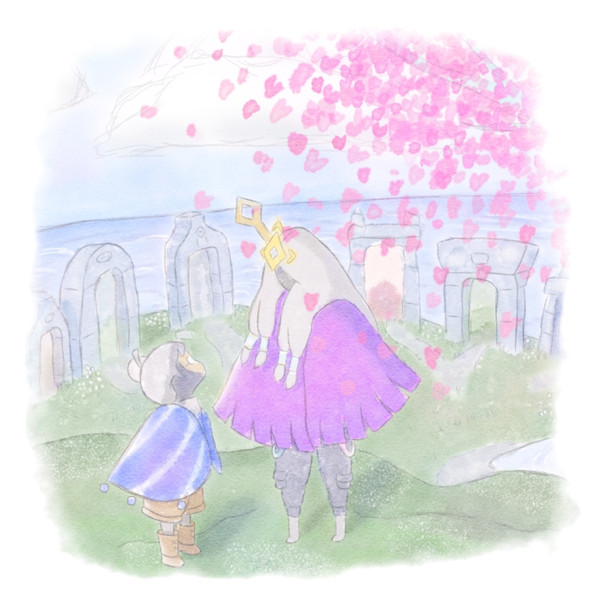 また来年も一緒にお花見しようね