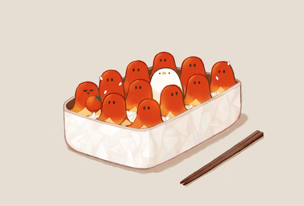 たこさんウインナーのお弁当。