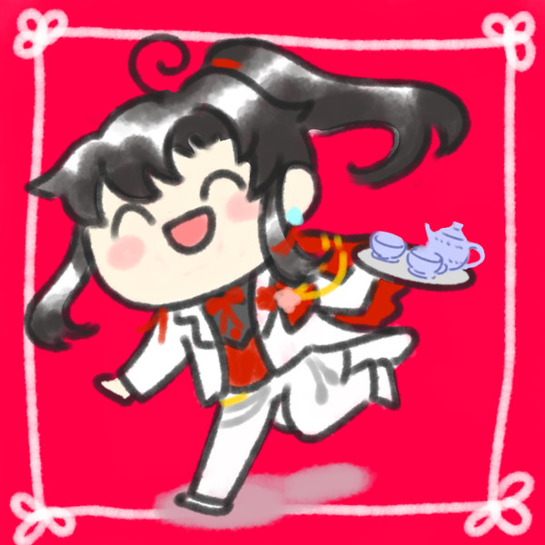 魔道祖師スイパラコラボイラスト