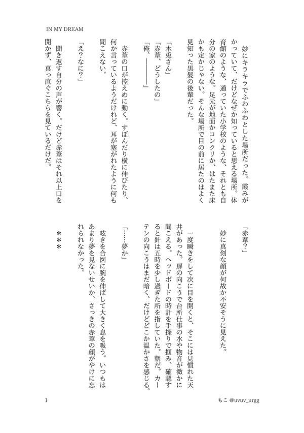 IN MY DREAM