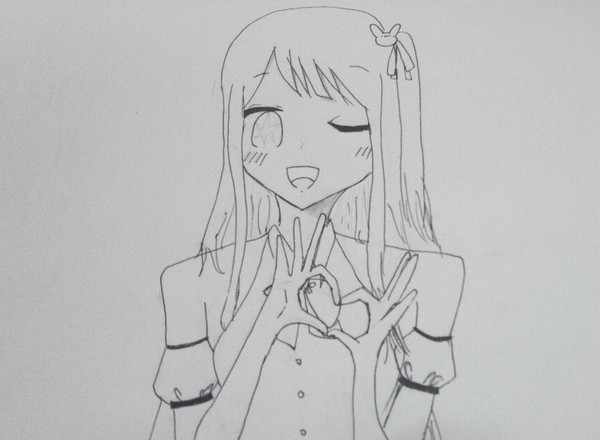 アナログ線画