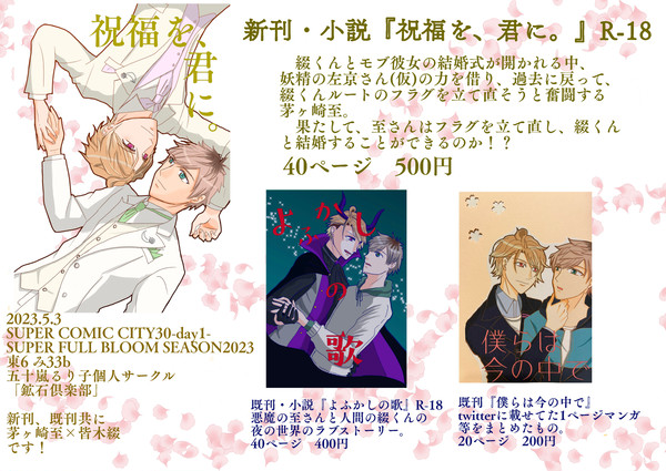 祝福を、君に。