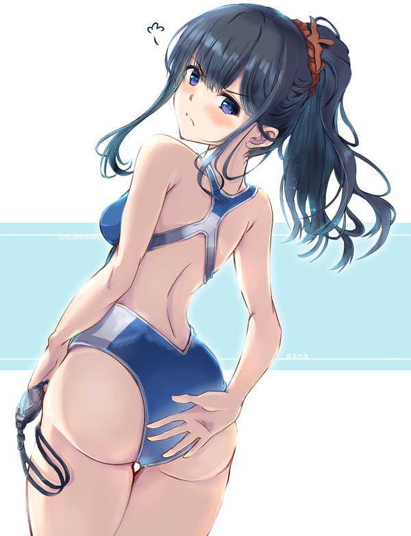 水着姿の六花ちゃん
