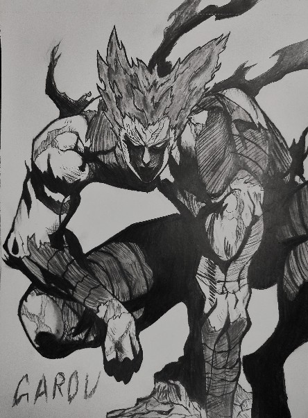 Garou from One Punch Man