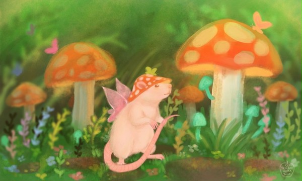 キノコのネズミ