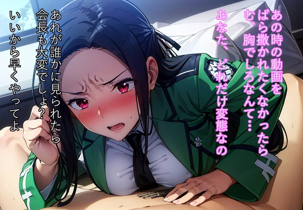 七草真由美に胸でご奉仕してもらう