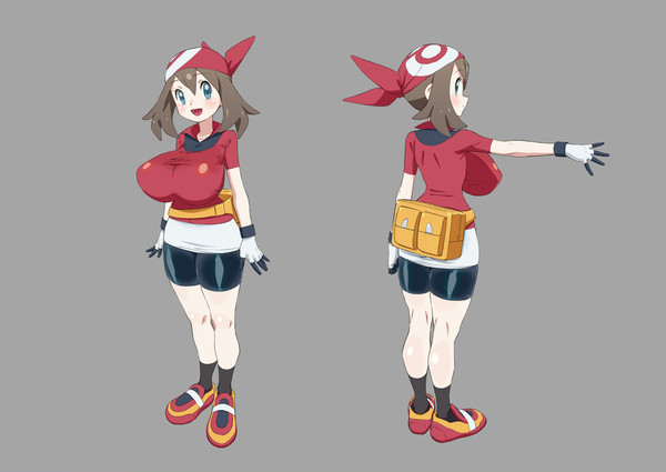 ハルカ。キャラ表風。