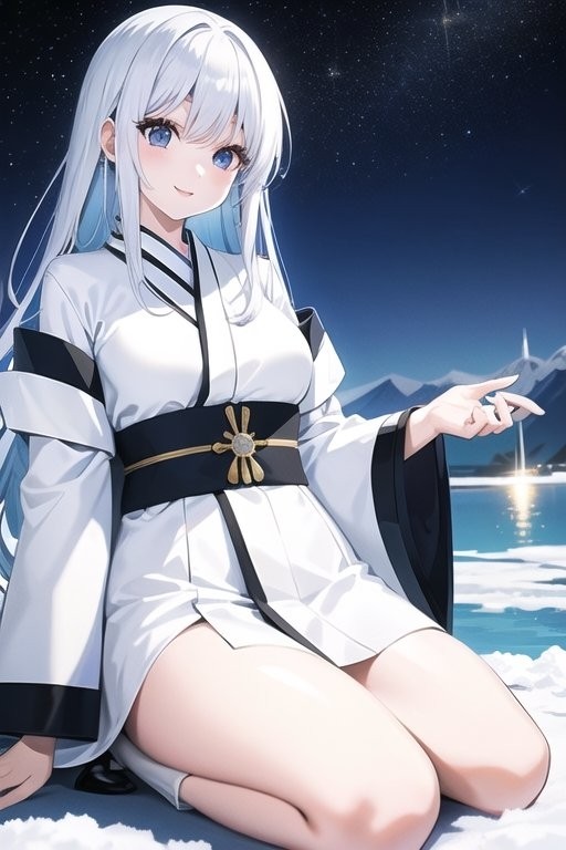 雪女さんと雪娘ちゃん