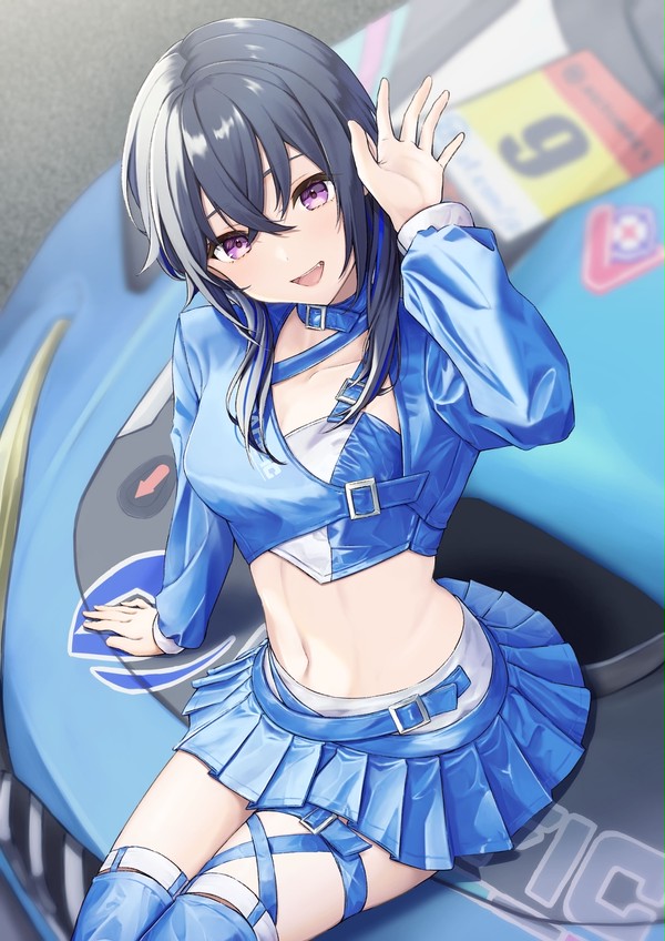 レースクイーンのせ