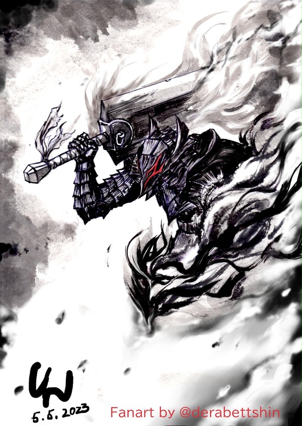 狂戦士胸像