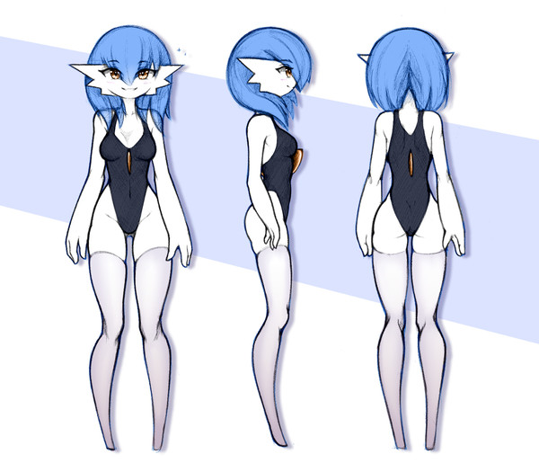 Sylvia Swimsuit Turnaround