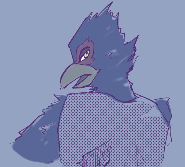 ファルコらくがき