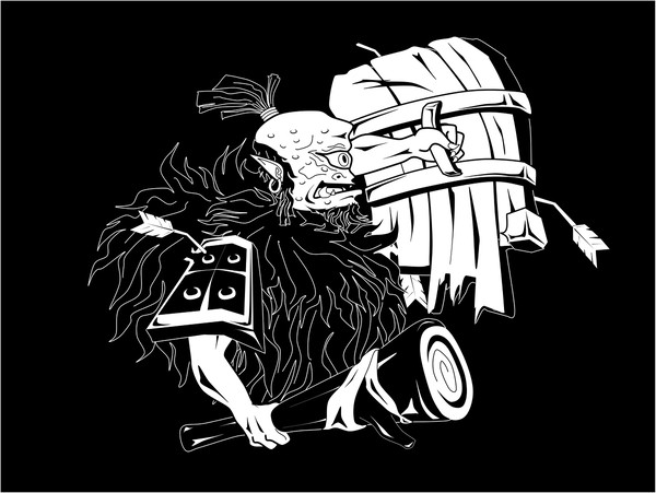 切り絵風サイクロプス