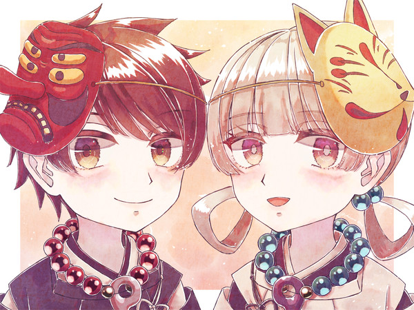 シロちゃんとクロちゃん