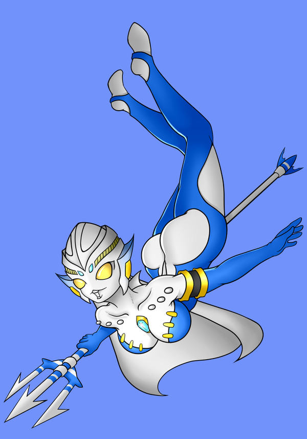 Ultrawoman Sella Blue Fantasy