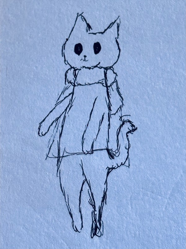 Doodle kat