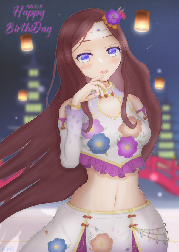 夜空お姉ちゃん誕生日イラスト2023