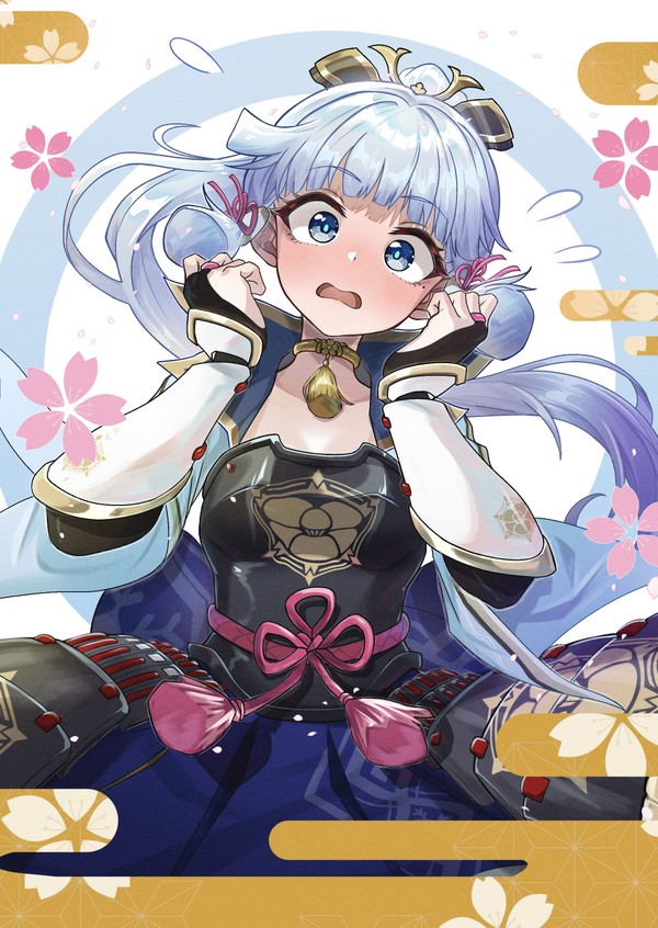 照れっ照れの神里綾華ちゃん