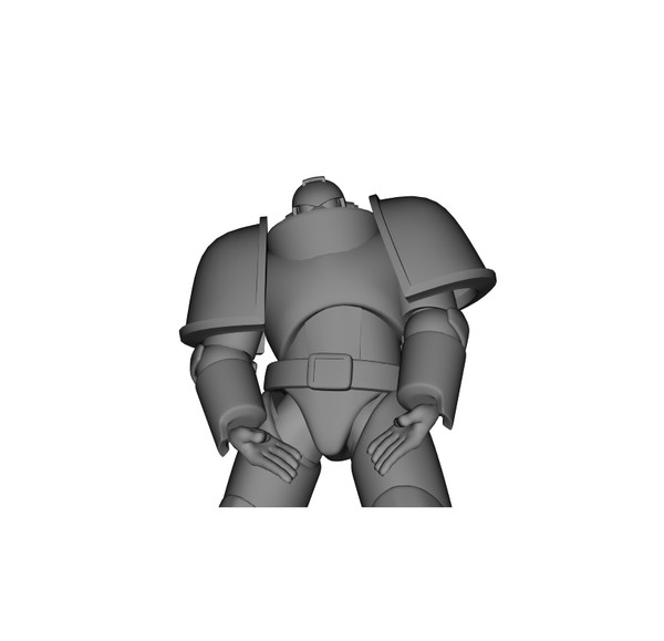 Warhammer Designdoll Spacemarine