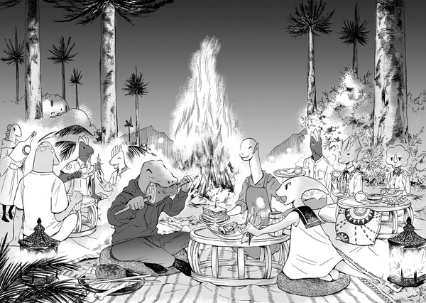 Dinos-Camp Fire