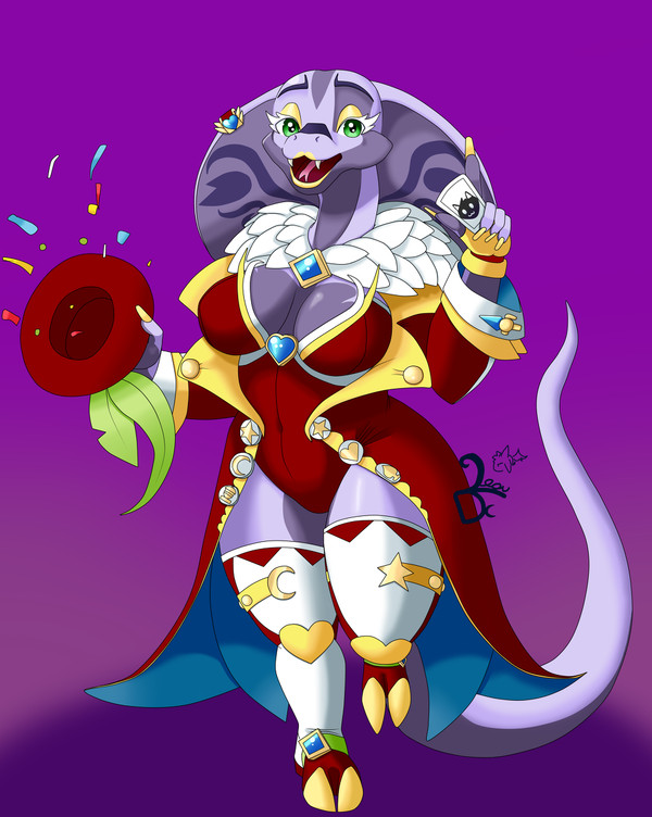 Vedette magician