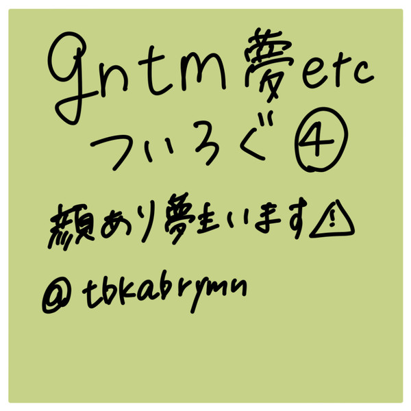 ついろぐ④