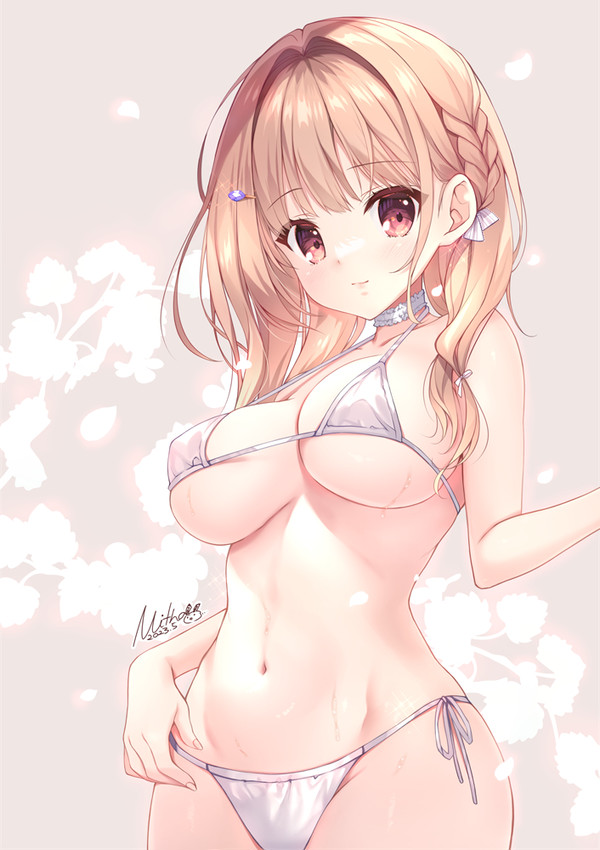 水着お姉さん