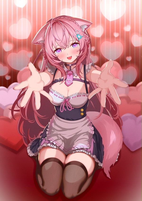 「おいで～♡」