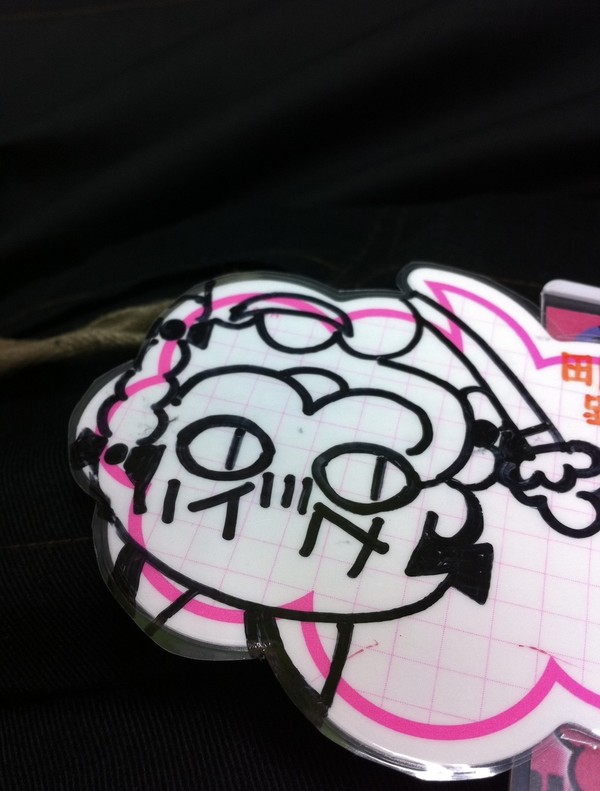 遥か昔に仕事で描いたPOP①