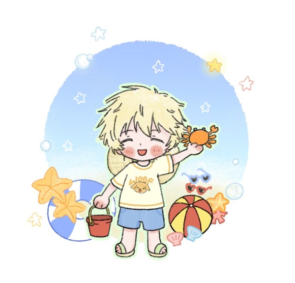 海とひまわり🌻