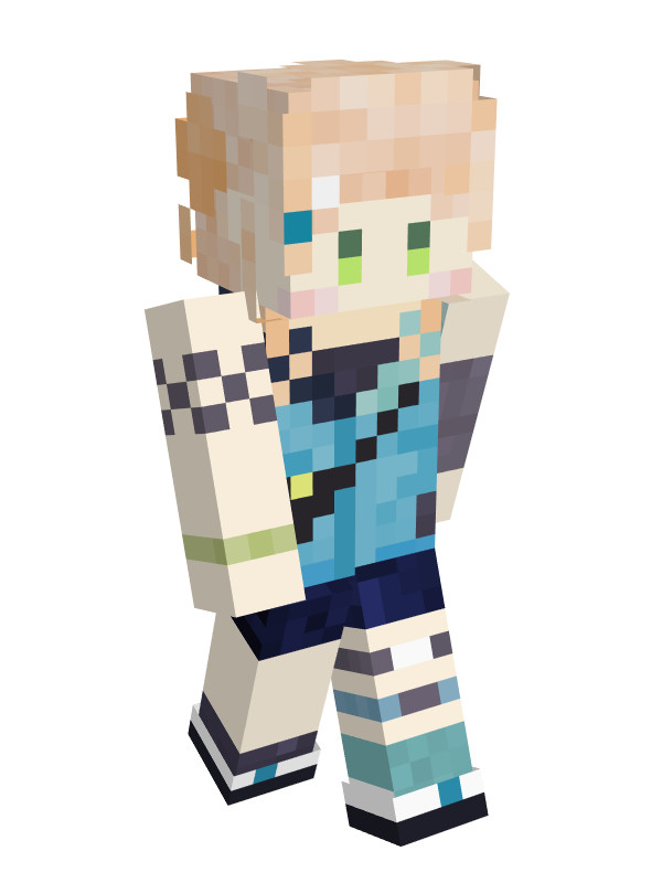マイクラスキン鏑木ろこV3