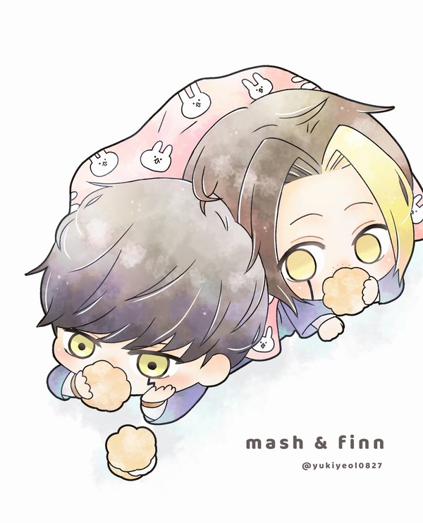 マッシュくんとフィンくん