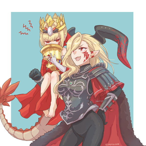 ドラコーちゃんとドラコー様