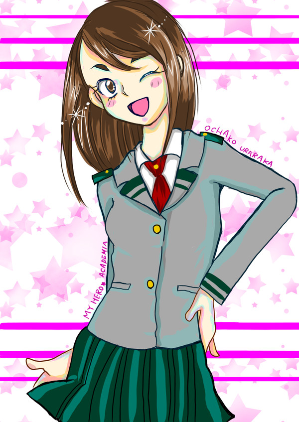 麗日お茶子　僕のヒーローアカデミアより