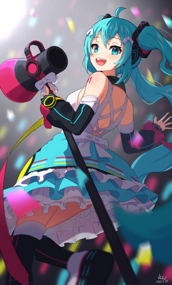Miku On Stage!!!