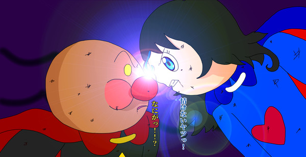 ロールパンナとユーベルアンパンマン