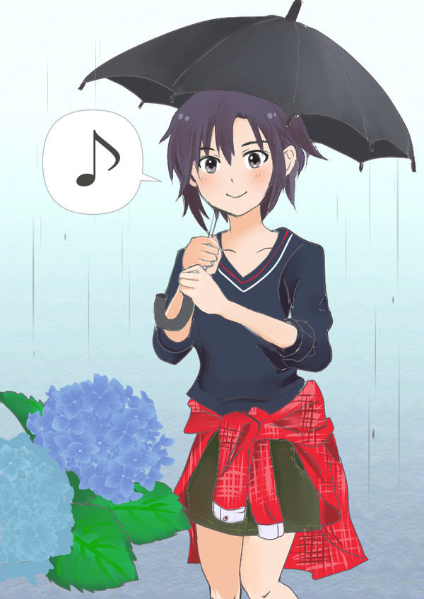 雨の日の楽しみ