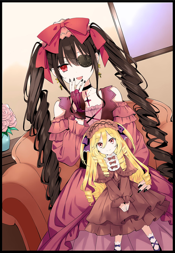 狂三doll  插画上色