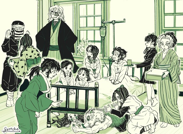 遊郭編後の宇髄さんとアオイちゃんのお話
