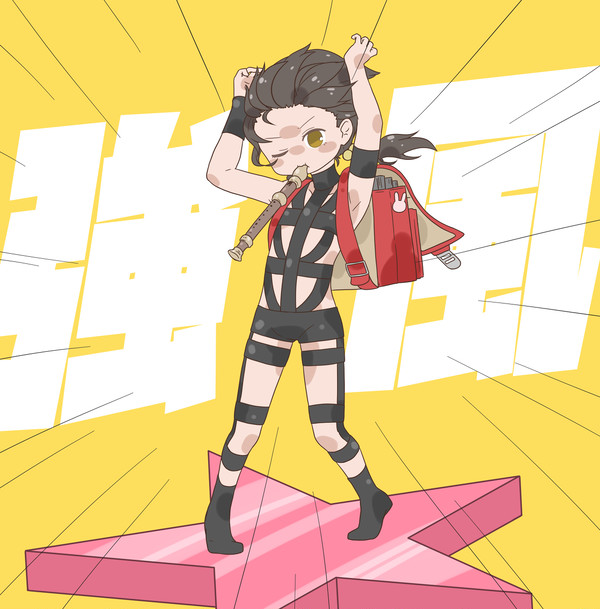 強風の絵です