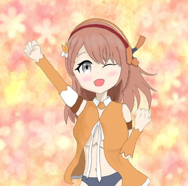 みのりちゃんにスカイフェザーの衣装着せてみた！