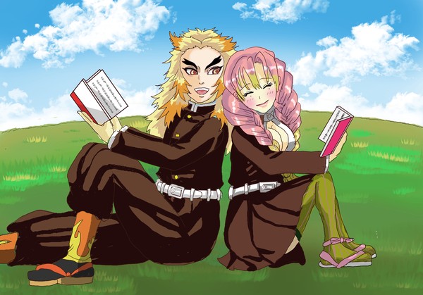 煉獄杏寿郎と甘露寺蜜璃が柱になってない時、煉獄さんから指南
