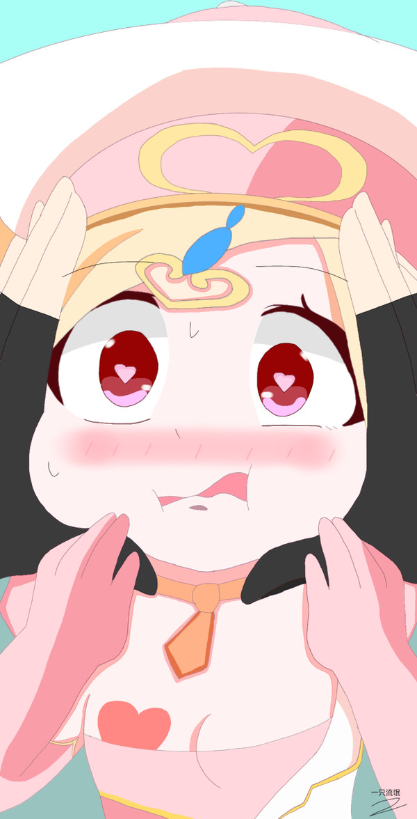 チャーチは顔を揉まれた
