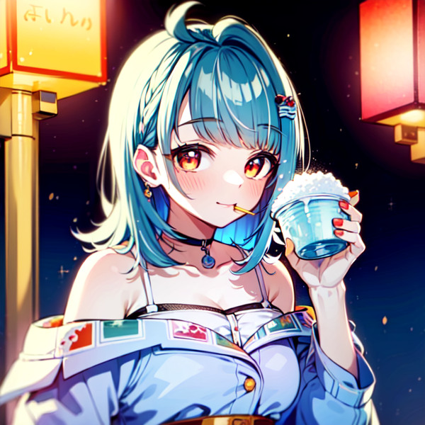 らむちと夏祭り