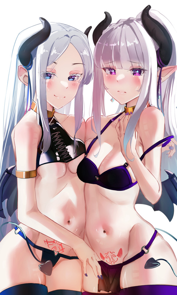エミリアとパンドラ