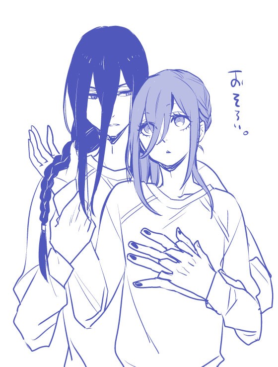 千切と蟻千風味の落書き。