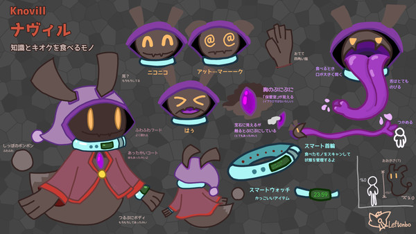 ナヴィル: 知識とキオクを食べるおばけ