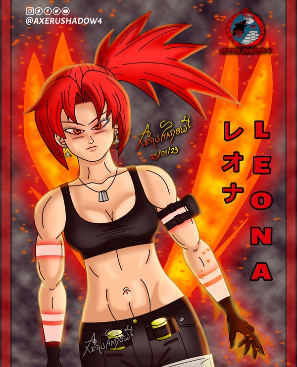 Orochi Leona Heidern