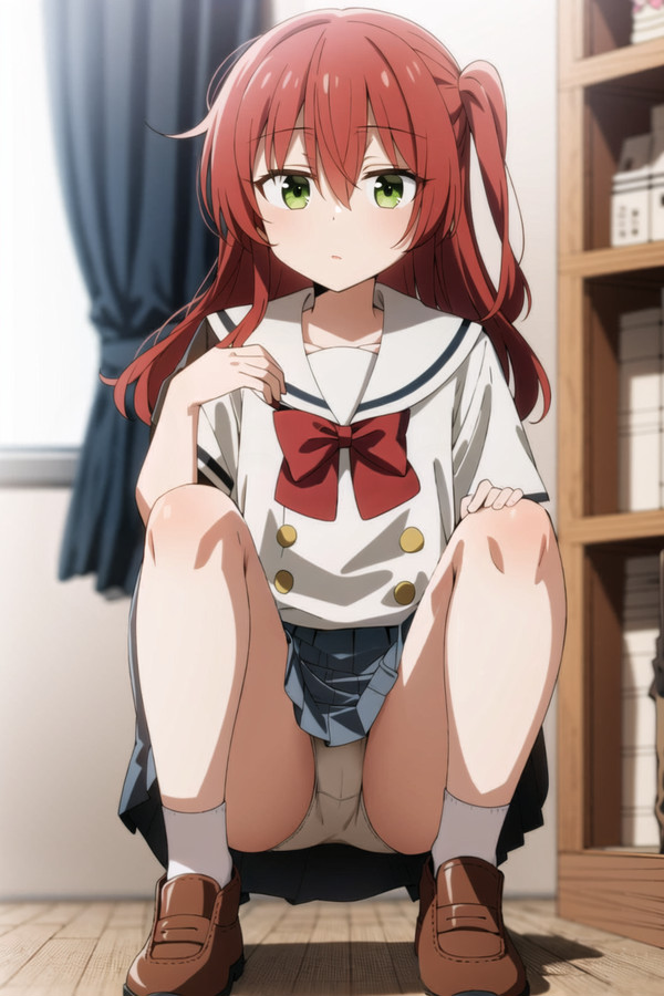 ②パンツのガードが甘い喜多ちゃん