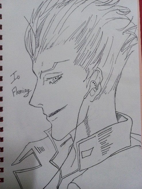 IO FLEMING (HAND DRAW)
